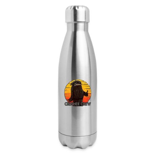 Crusher Crew Cryptid Sunset - 17 oz Insulated Stainless Steel Water Bottle