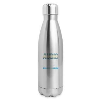 Disc Jockey I m An Audio Engineer I Make Music Sou - 17 oz Insulated Stainless Steel Water Bottle - silver - Right