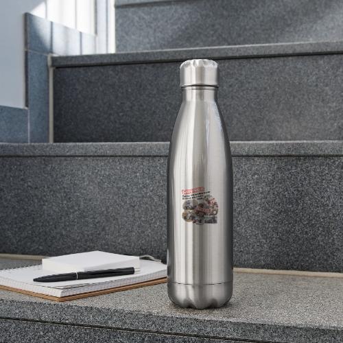 Luke Hall - Eldora Speedway FFN#1 Design 2 - 17 oz Insulated Stainless Steel Water Bottle