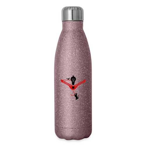 From The Catbird's Seat - 17 oz Insulated Stainless Steel Water Bottle