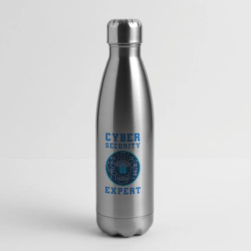 Cyber Security Expert - 17 oz Insulated Stainless Steel Water Bottle