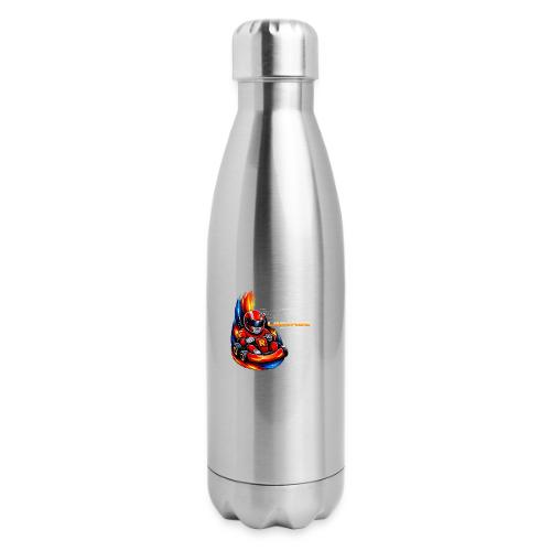Carcadelogoracer1 - 17 oz Insulated Stainless Steel Water Bottle