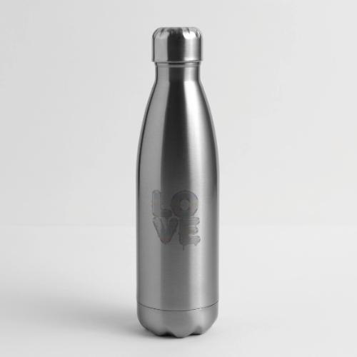 Love - 17 oz Insulated Stainless Steel Water Bottle