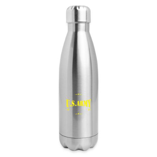 Proud USA army Aunt - 17 oz Insulated Stainless Steel Water Bottle