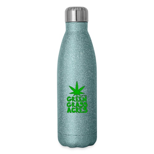 GreenGrassAcres Logo - Insulated Stainless Steel Water Bottle