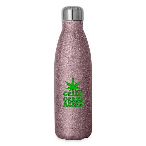 GreenGrassAcres Logo - Insulated Stainless Steel Water Bottle