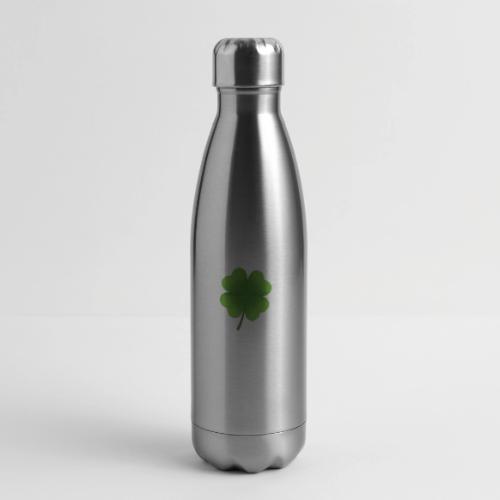 Four leaf clover - 17 oz Insulated Stainless Steel Water Bottle