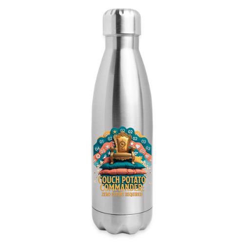 Dad Tax Collector T Shirt - 17 oz Insulated Stainless Steel Water Bottle