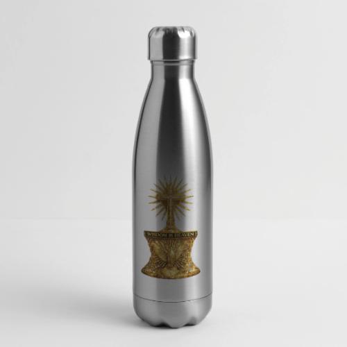 Wisdom is Heaven - 17 oz Insulated Stainless Steel Water Bottle