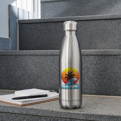 Vacation mode: Sunset Escape - 17 oz Insulated Stainless Steel Water Bottle