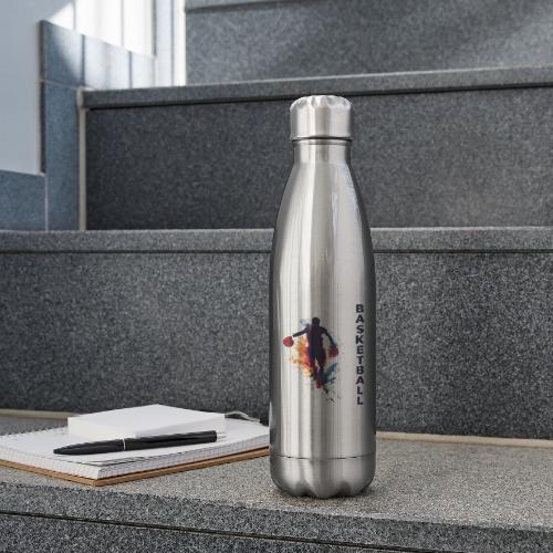 Basketball Hustle - 17 oz Insulated Stainless Steel Water Bottle