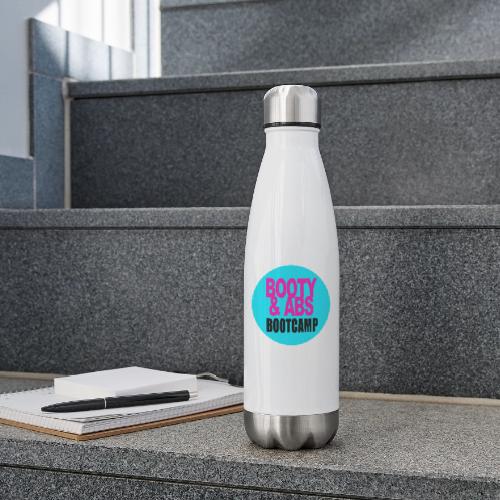BOOTY & ABS BOOTCAMP - 17 oz Insulated Stainless Steel Water Bottle