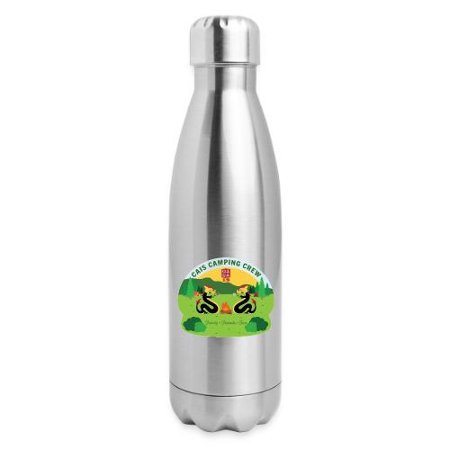 CAIS Camping Gear - 17 oz Insulated Stainless Steel Water Bottle