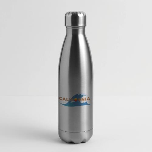 Blue Wave California - 17 oz Insulated Stainless Steel Water Bottle
