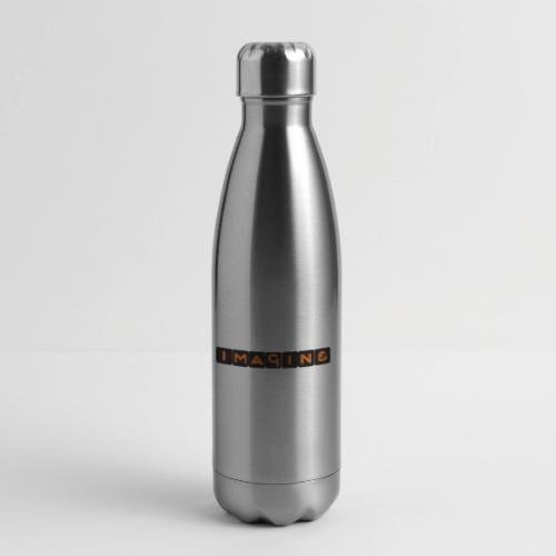Imagine, There Is No War - 17 oz Insulated Stainless Steel Water Bottle