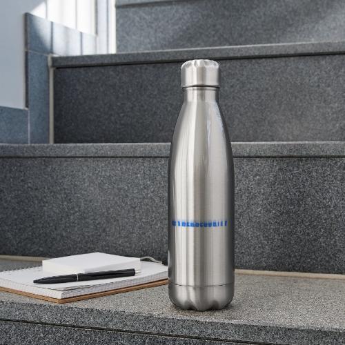 Cybersecurity Word Art Design - 17 oz Insulated Stainless Steel Water Bottle