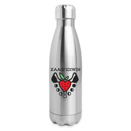 Zaagi idiwin Logo - 17 oz Insulated Stainless Steel Water Bottle