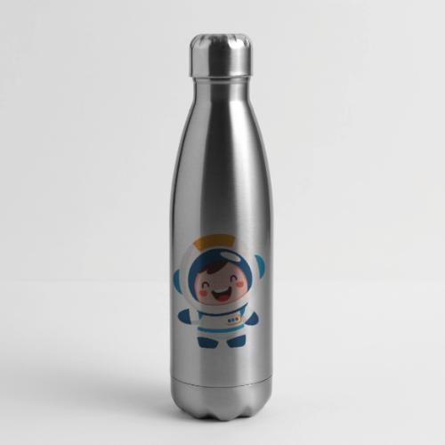 Joyful Baby Astronaut - 17 oz Insulated Stainless Steel Water Bottle