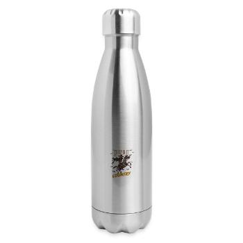 CREEPIN IT COUNTRY - 17 oz Insulated Stainless Steel Water Bottle - silver - Right