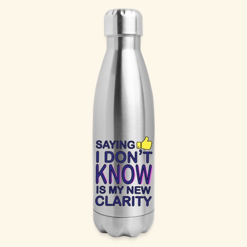 new clarity - Insulated Stainless Steel Water Bottle