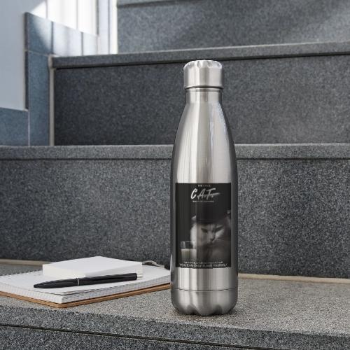 The Cool Cat - 17 oz Insulated Stainless Steel Water Bottle