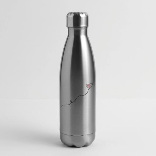 You Don't Know Me Album Art - 17 oz Insulated Stainless Steel Water Bottle