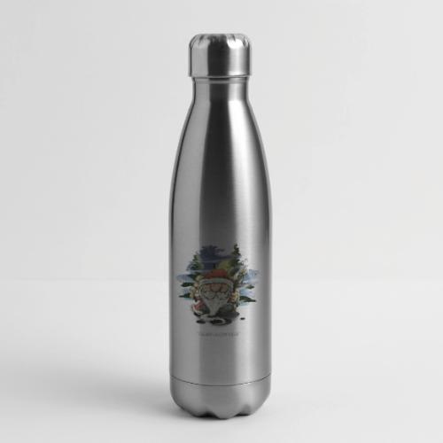 the real santa - 17 oz Insulated Stainless Steel Water Bottle