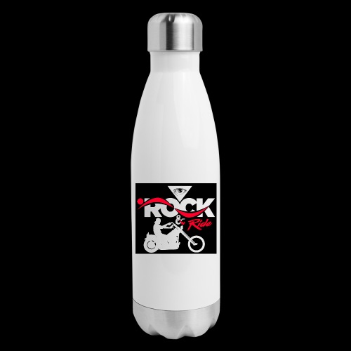 Eye Rock and Ride design black & Red - Insulated Stainless Steel Water Bottle