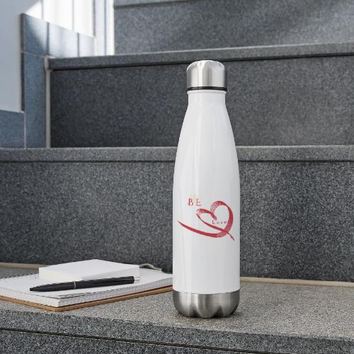 BE LOVE - 17 oz Insulated Stainless Steel Water Bottle