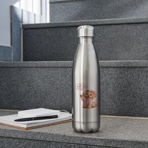 Have a PAWS-itively Amazing Day - 17 oz Insulated Stainless Steel Water Bottle