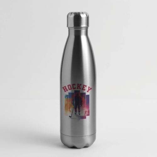 Hockey Zone - 17 oz Insulated Stainless Steel Water Bottle