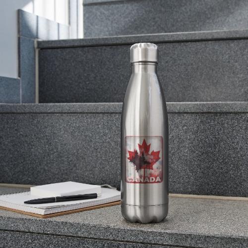 Canada's Maple Leaf Pride - 17 oz Insulated Stainless Steel Water Bottle