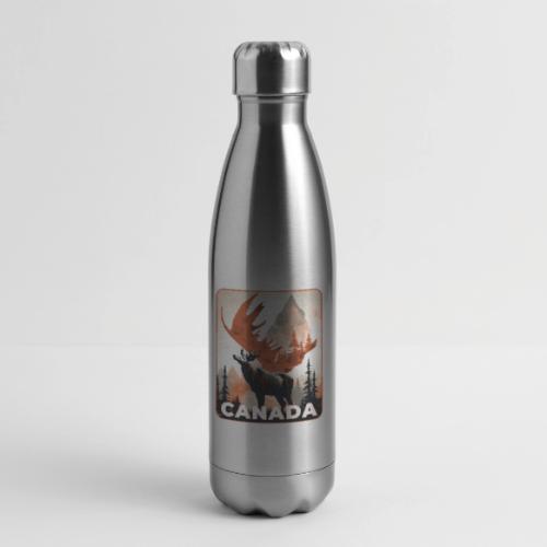 Canada Wild Spirit - 17 oz Insulated Stainless Steel Water Bottle