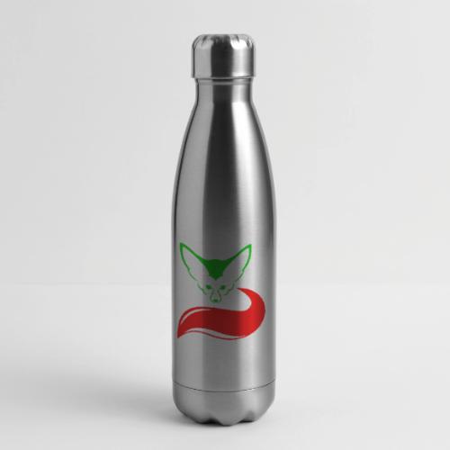 The Fennec, the Desert Fox of Algeria - 17 oz Insulated Stainless Steel Water Bottle