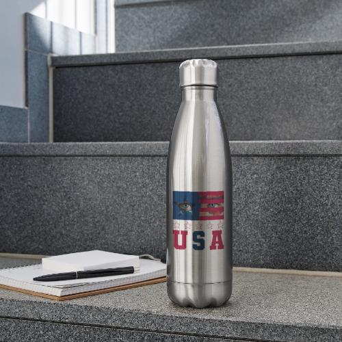 Stars and Vision USA - 17 oz Insulated Stainless Steel Water Bottle