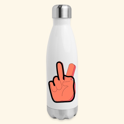 peace off - Insulated Stainless Steel Water Bottle