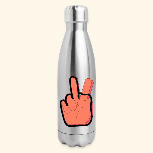 peace off - Insulated Stainless Steel Water Bottle