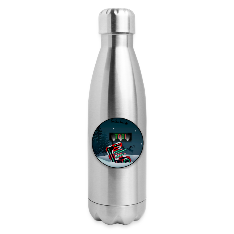 Xmas Fundraiser No Text - Insulated Stainless Steel Water Bottle