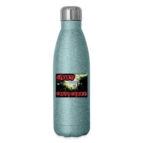 Crucify my flesh - 17 oz Insulated Stainless Steel Water Bottle