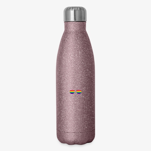 Gay and Trashy Raccoon Sunglasses Gilbert Baker - Insulated Stainless Steel Water Bottle