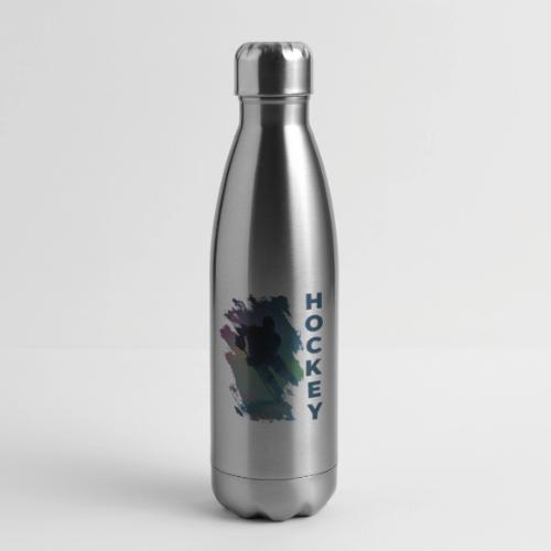 Hockey Pulse - 17 oz Insulated Stainless Steel Water Bottle