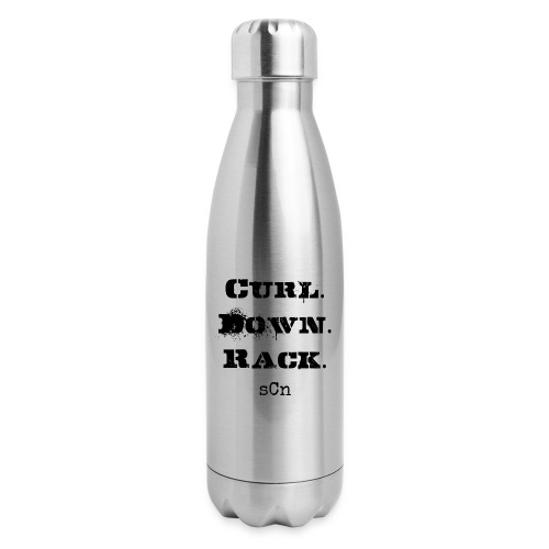 Curl.Down.Rack. - Insulated Stainless Steel Water Bottle