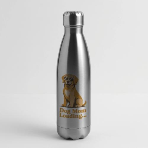 Dog Mom Loading Golden Retriever Sunglasses - 17 oz Insulated Stainless Steel Water Bottle