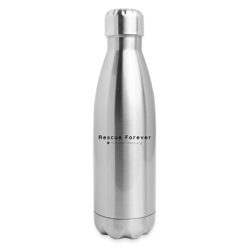 Rescue Purrfect Basic Logo - Insulated Stainless Steel Water Bottle