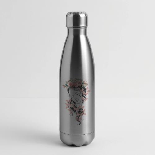 Butterfly Flower Goddess - Fairytale Design - 17 oz Insulated Stainless Steel Water Bottle