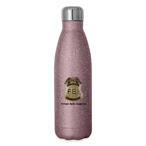 FBI Acronym - Insulated Stainless Steel Water Bottle