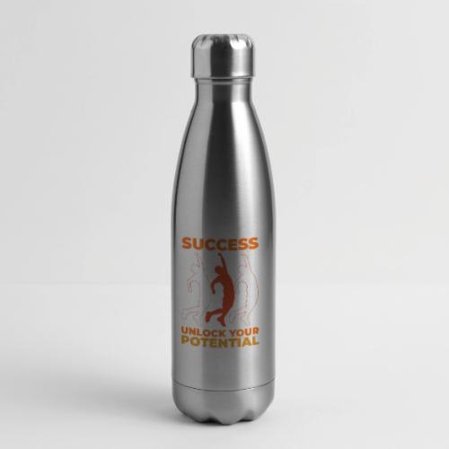 Unlock Success - 17 oz Insulated Stainless Steel Water Bottle