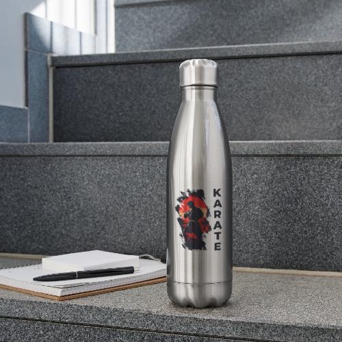 Karate: the art of self-mastery - 17 oz Insulated Stainless Steel Water Bottle
