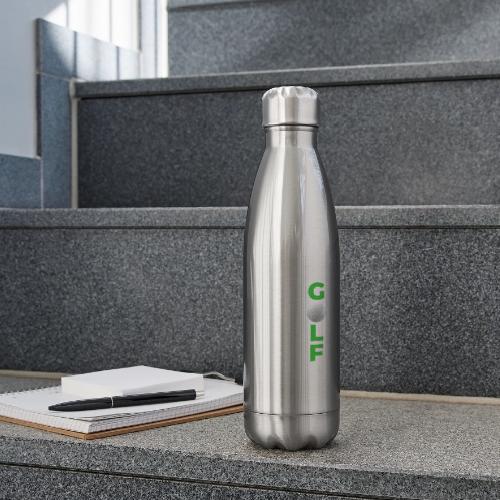 Golf: Classic Golf Motion - 17 oz Insulated Stainless Steel Water Bottle
