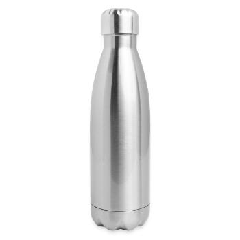 Bahai House Worship Wilmette Clothing - 17 oz Insulated Stainless Steel Water Bottle - silver - Right